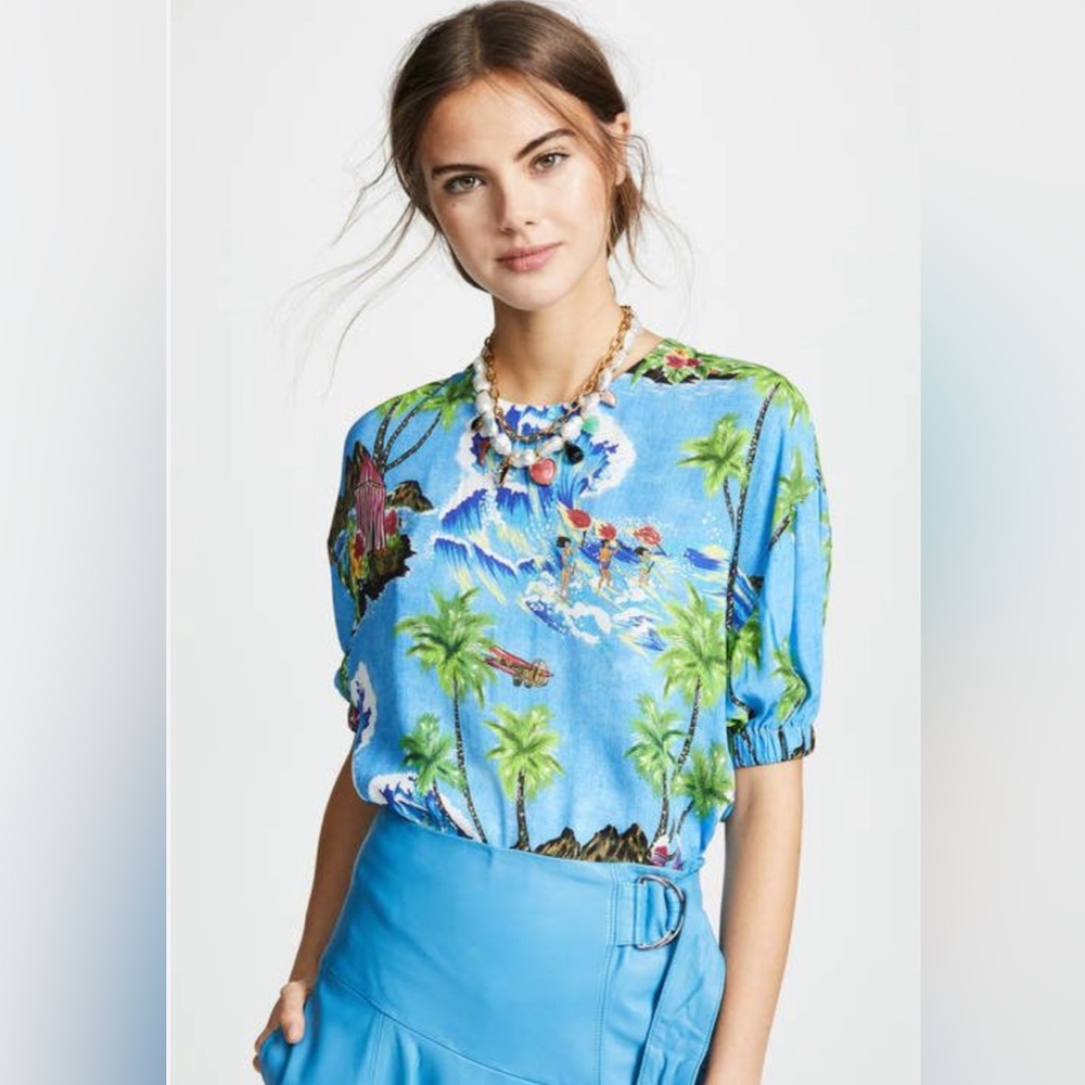 Brand new with tags Stella Jean Tropical top
